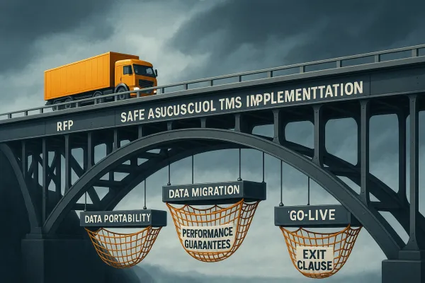 TMS Contracts That Protect: 5 Critical Clauses to Prevent Vendor Lock-In and Implementation Failures